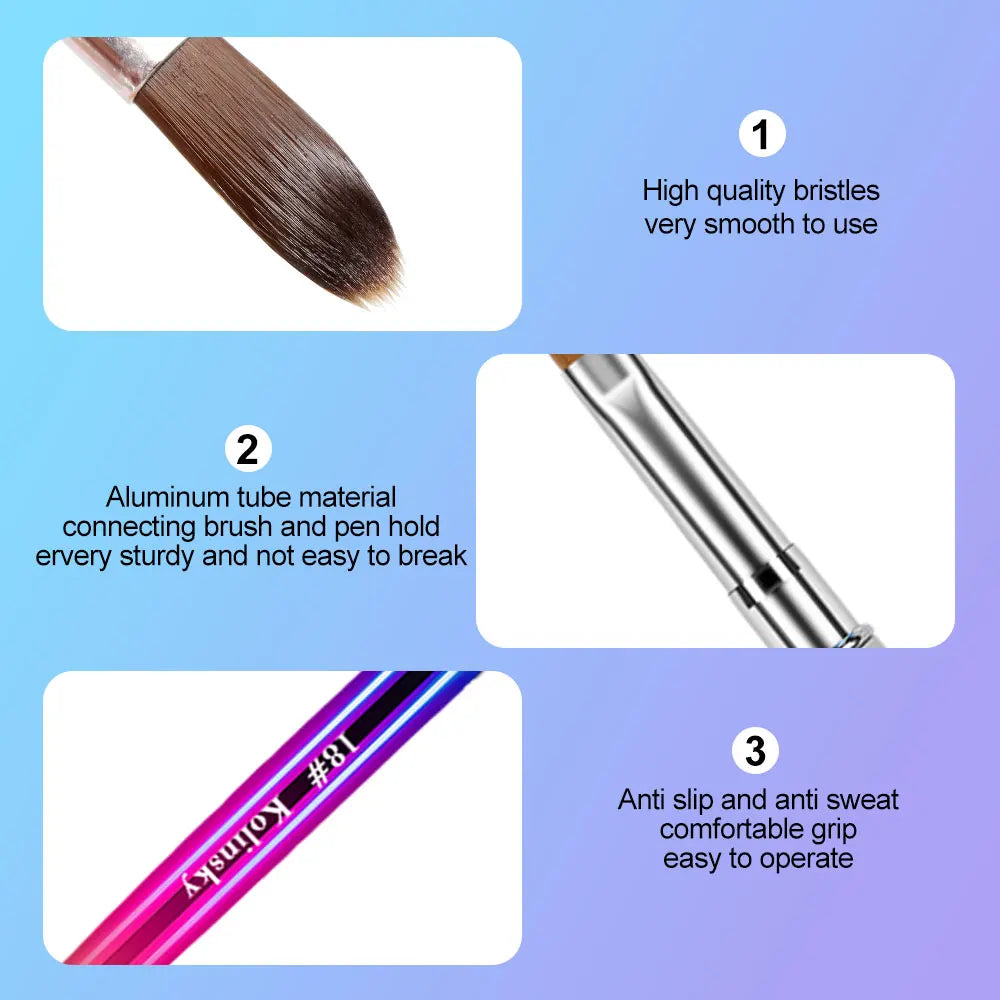 Kolinsky Acrylic Brush