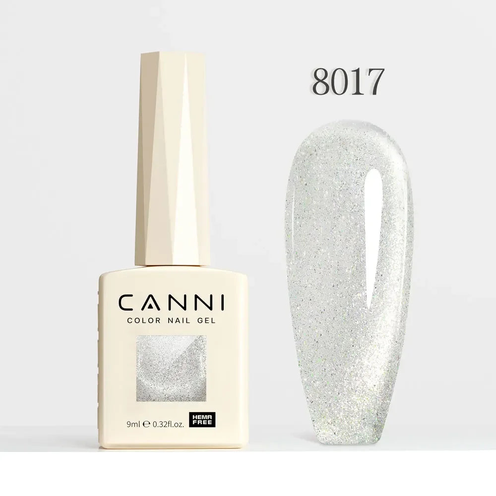 CANNI HEMA FREE TPO FREE 9ml Glitter Silver Magnetic cat eye