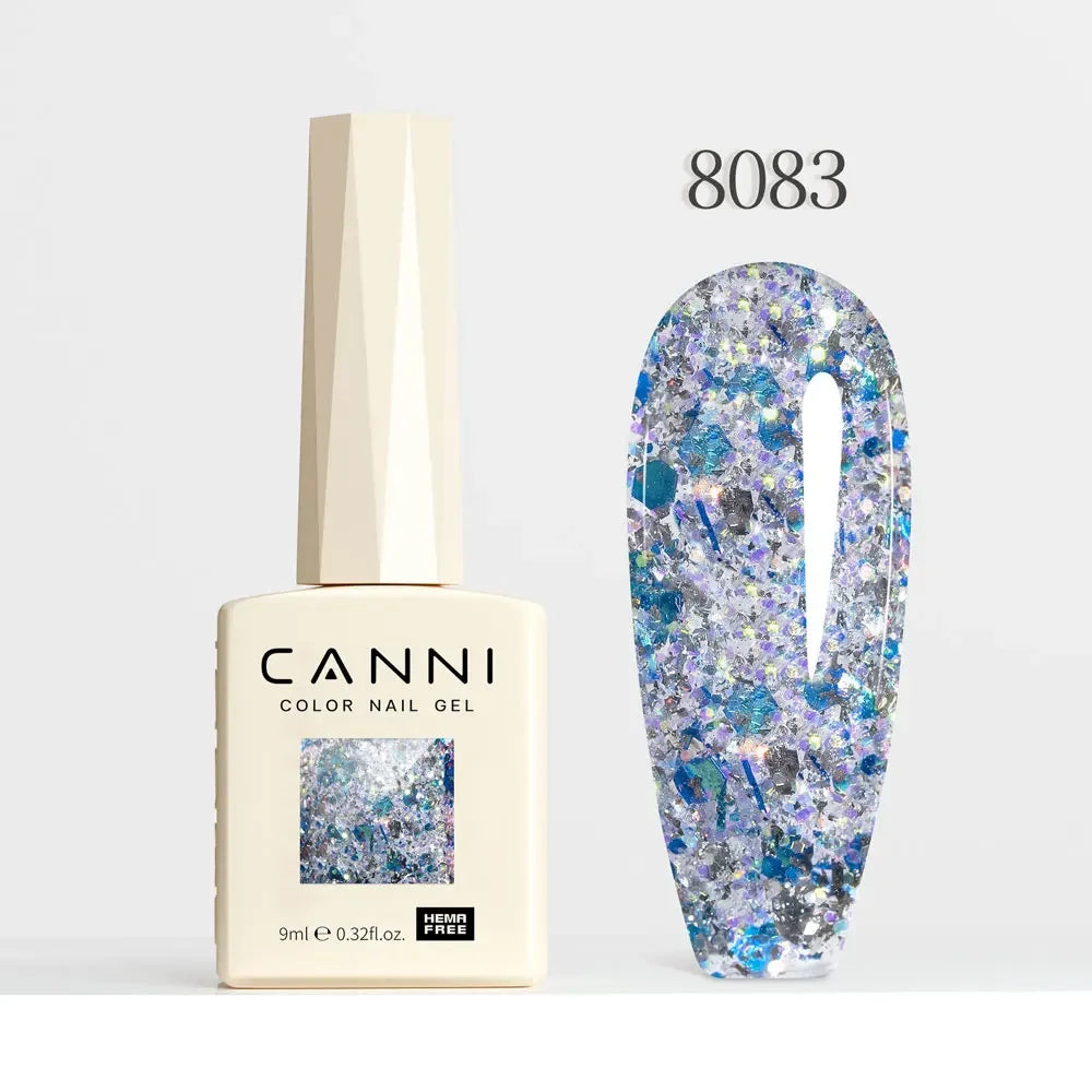 CANNI HEMA FREE TPO FREE 9ml Glitter Silver Magnetic cat eye