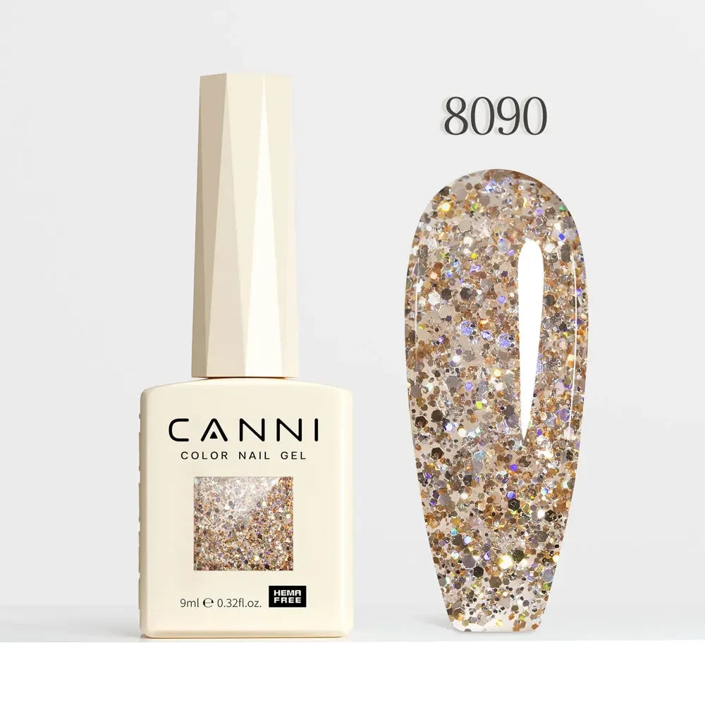 CANNI HEMA FREE TPO FREE 9ml Glitter Silver Magnetic cat eye