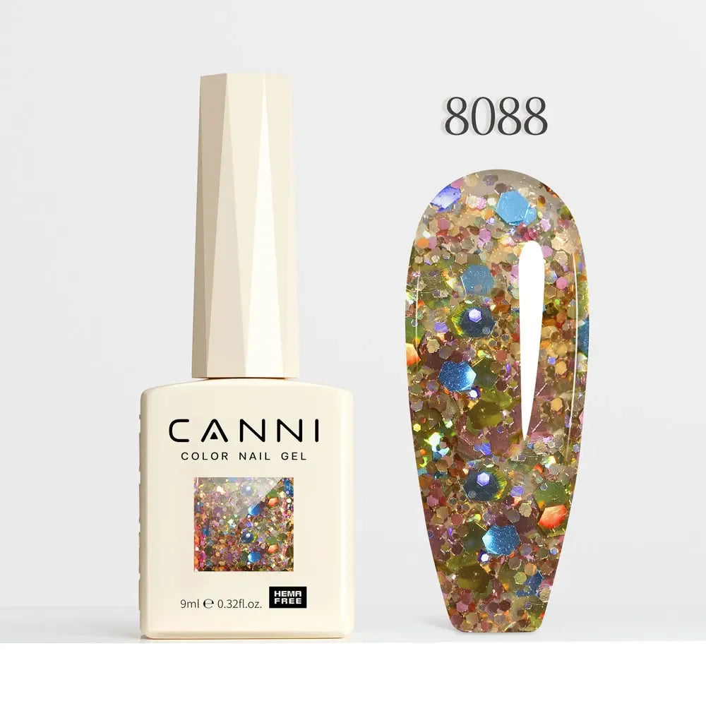 CANNI HEMA FREE TPO FREE 9ml Glitter Silver Magnetic cat eye