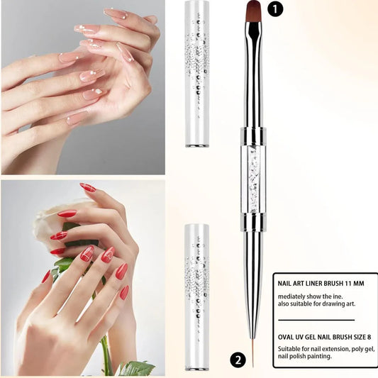 Dual Nail Artist Brush