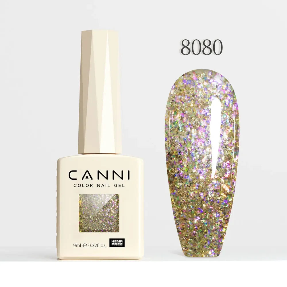 CANNI HEMA FREE TPO FREE 9ml Glitter Silver Magnetic cat eye
