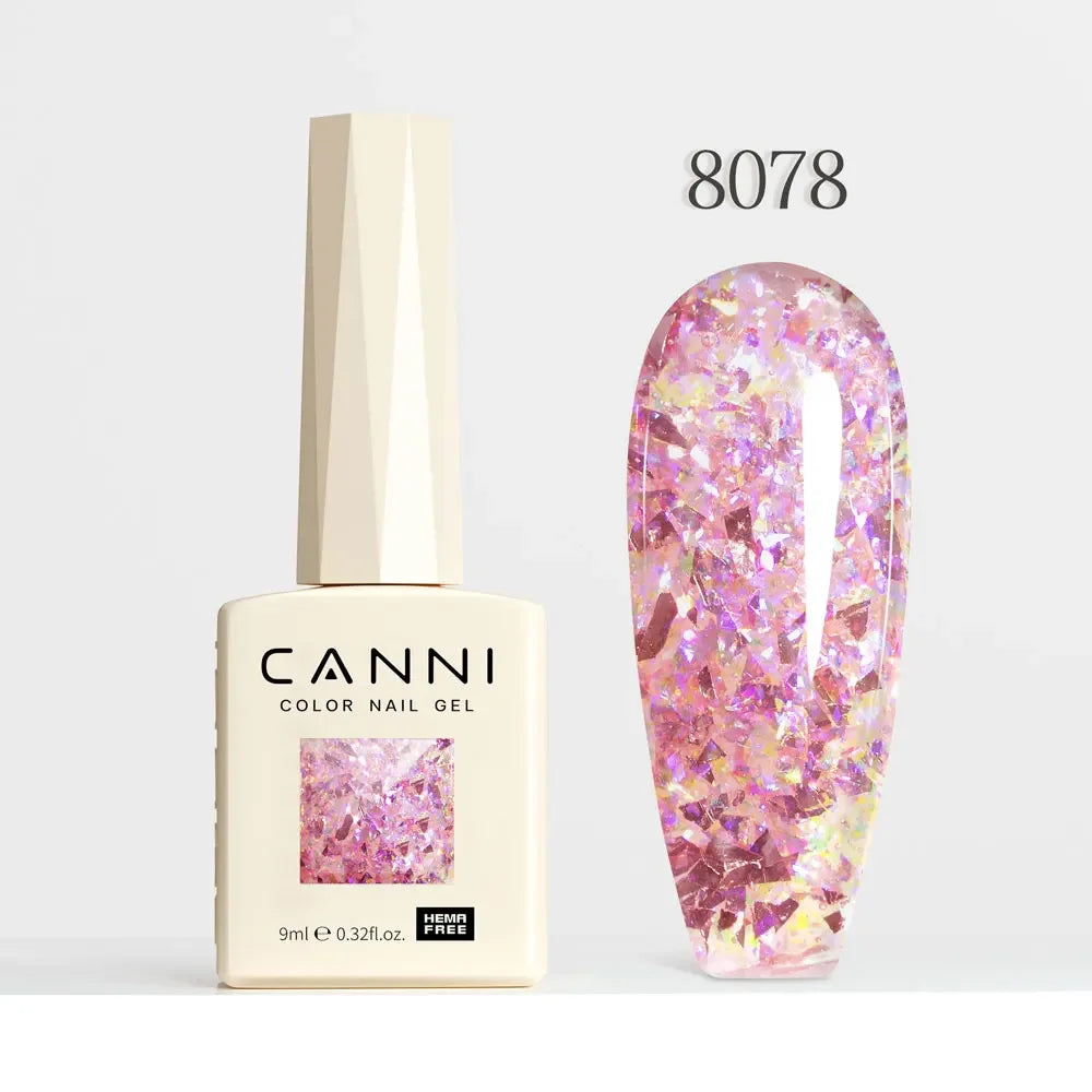 CANNI HEMA FREE TPO FREE 9ml Glitter Silver Magnetic cat eye