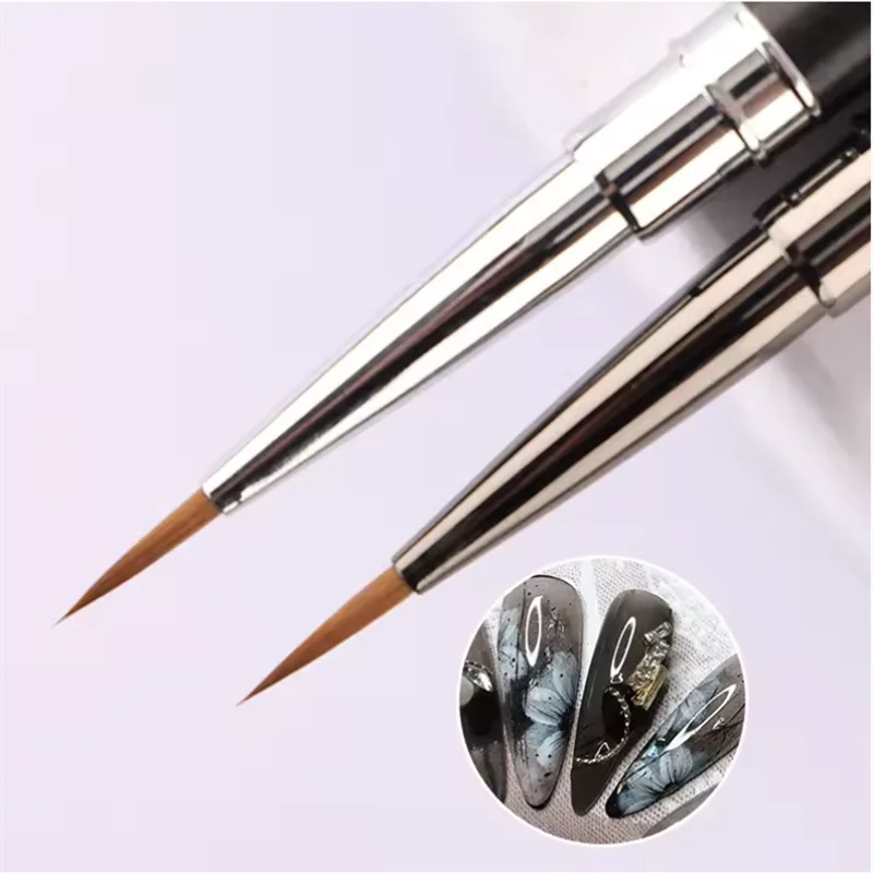Sandalwood Nail Liner Brush