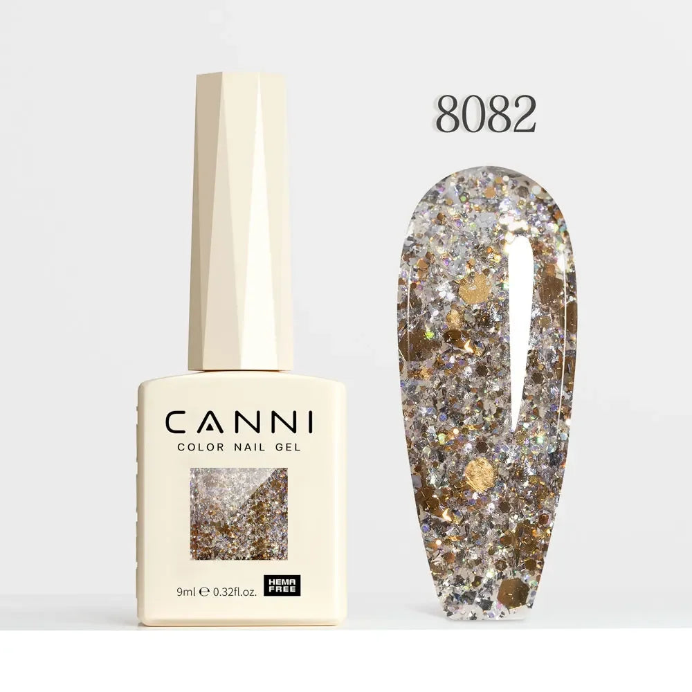 CANNI HEMA FREE TPO FREE 9ml Glitter Silver Magnetic cat eye