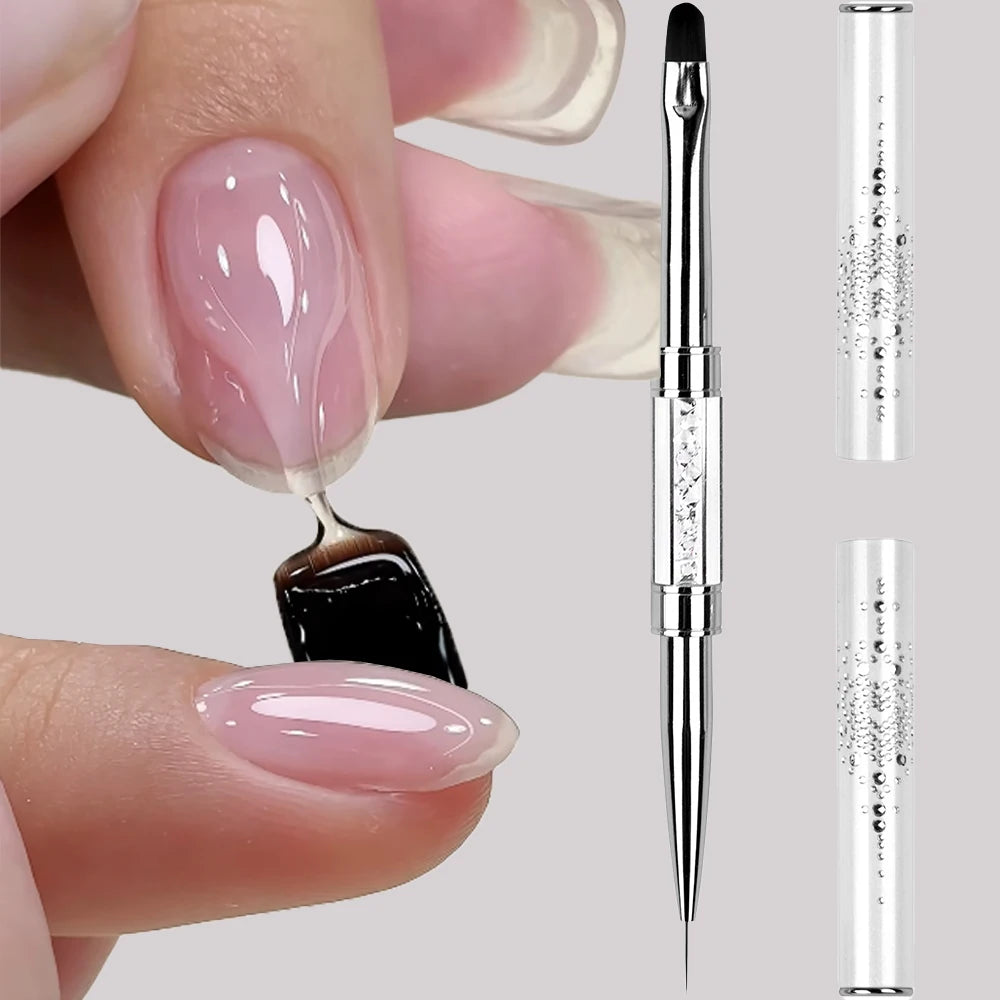 Dual Nail Artist Brush