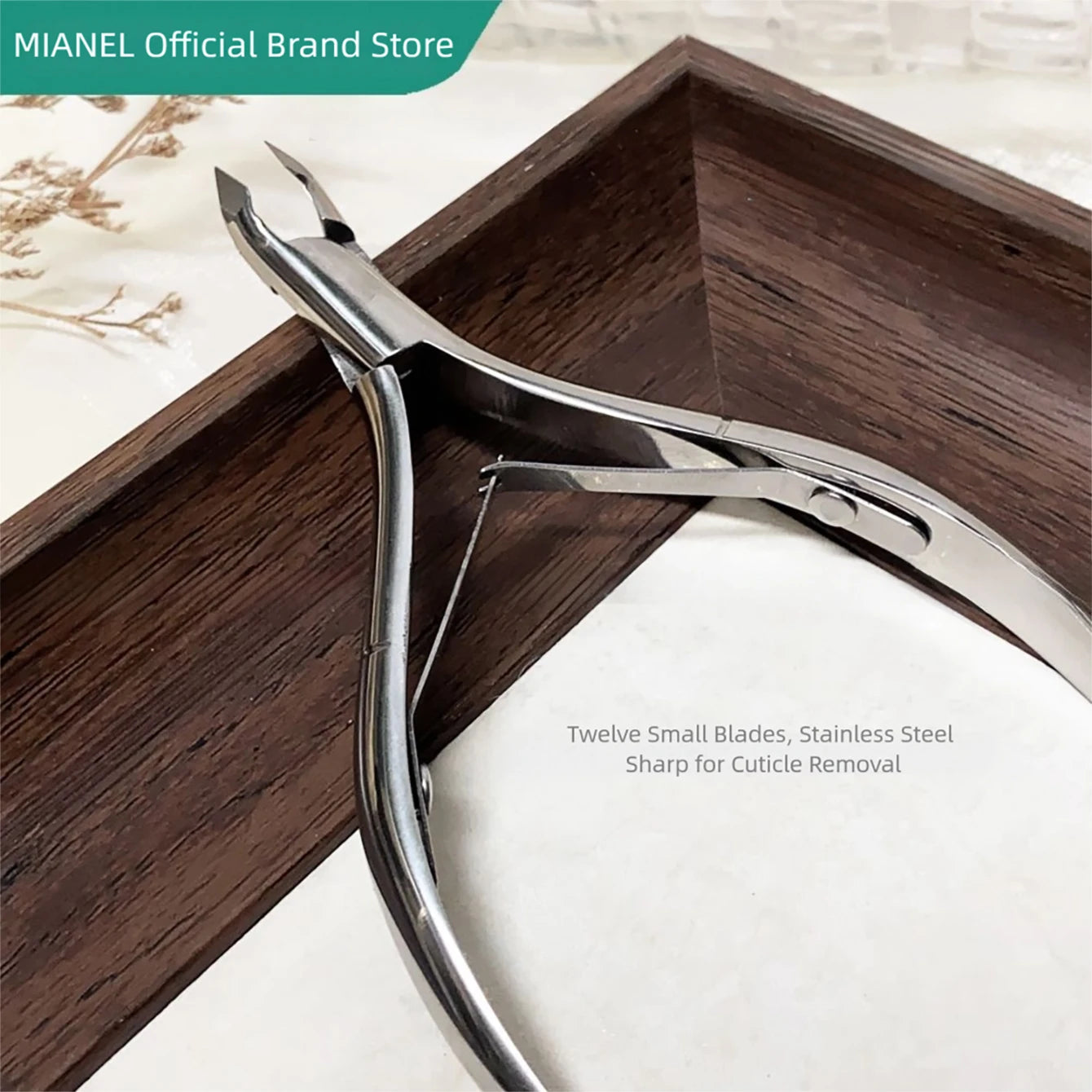 Nail Cuticle Nipper Manicure Scissors Stainless Steel Dead Skin Remover Pusher Tool Trimmer
