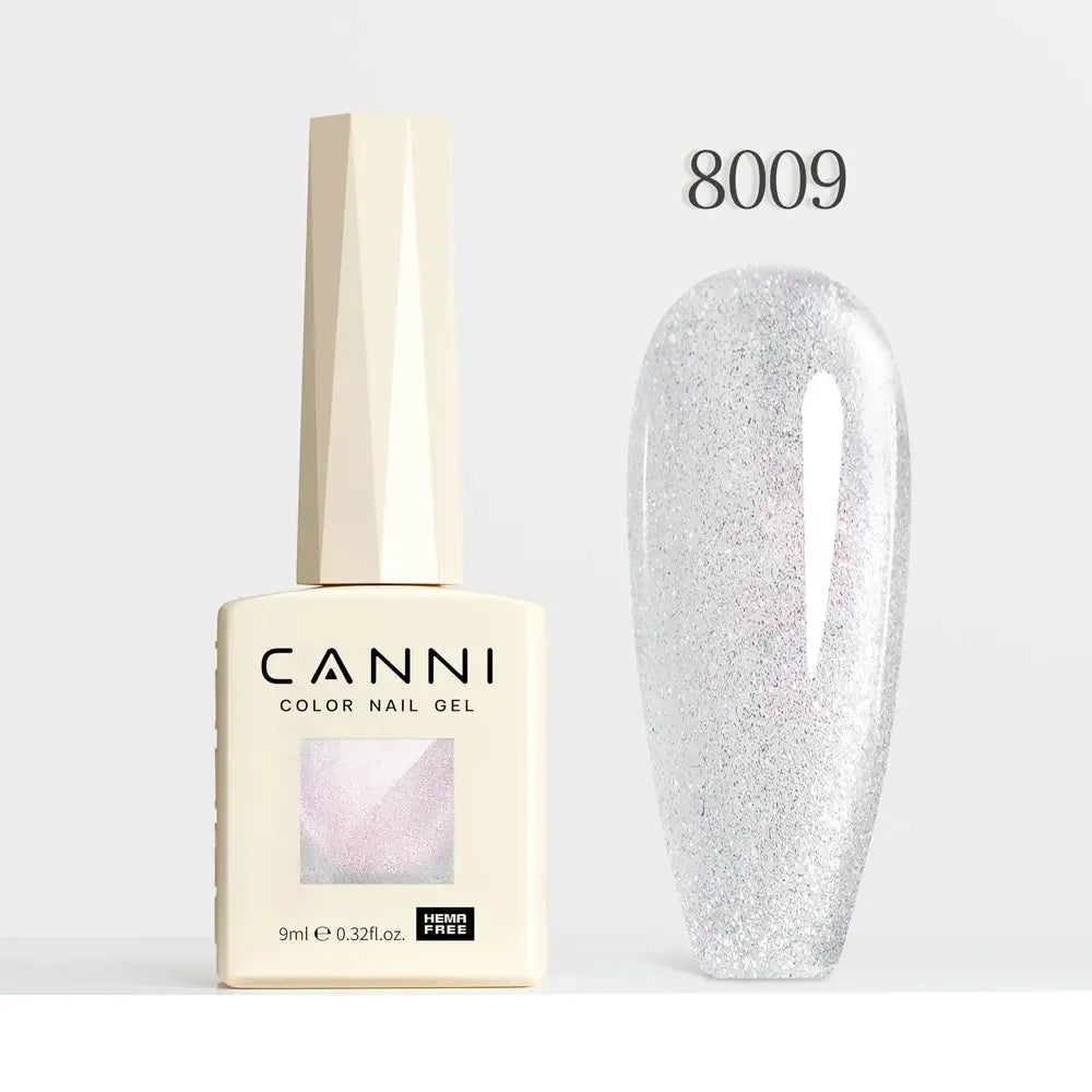 CANNI HEMA FREE TPO FREE 9ml Glitter Silver Magnetic cat eye