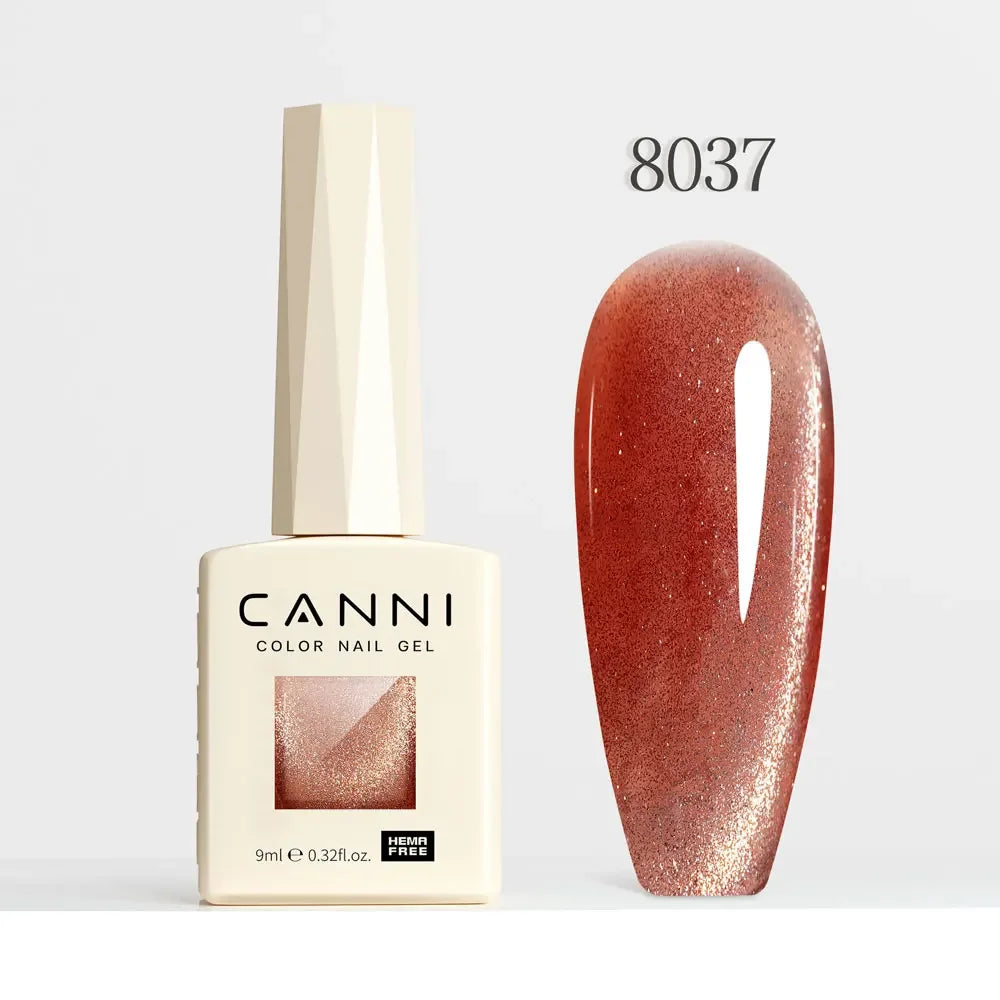 CANNI HEMA FREE TPO FREE 9ml Glitter Silver Magnetic cat eye