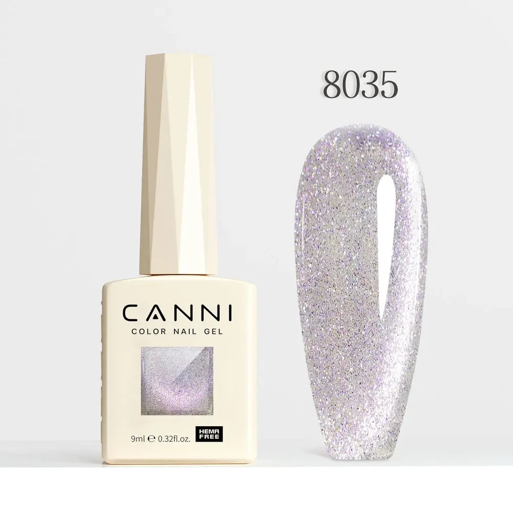 CANNI HEMA FREE TPO FREE 9ml Glitter Silver Magnetic cat eye