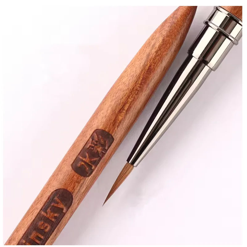 Sandalwood Nail Liner Brush