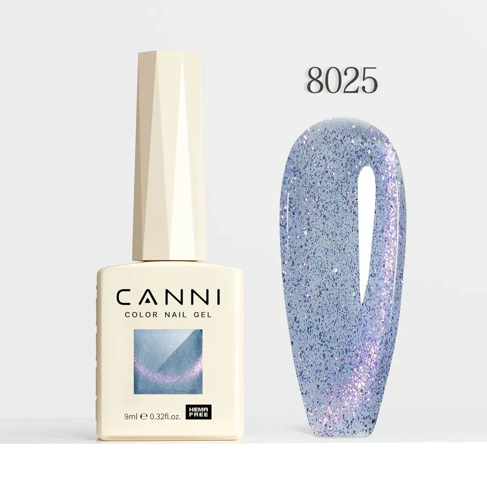 CANNI HEMA FREE TPO FREE 9ml Glitter Silver Magnetic cat eye