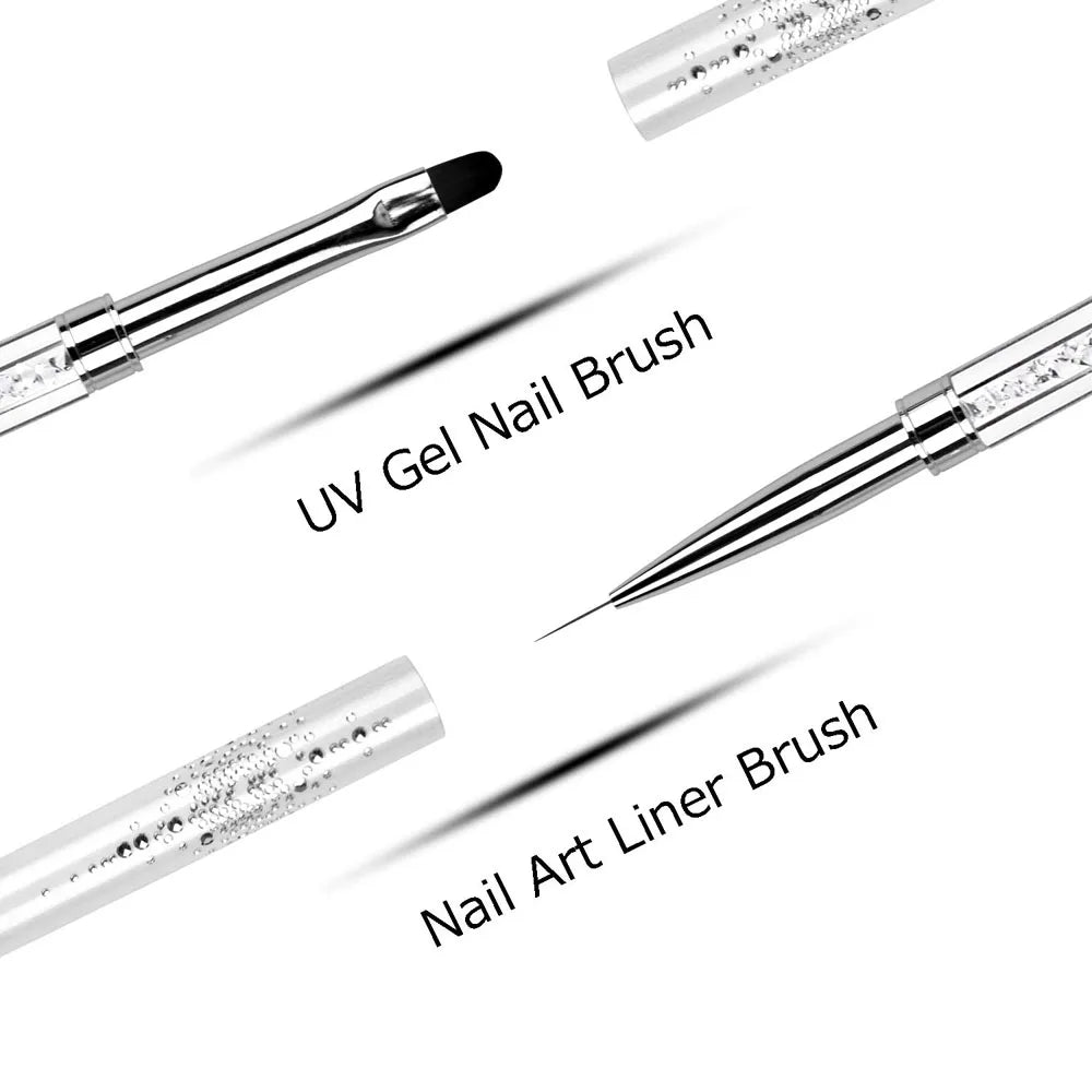 Dual Nail Artist Brush