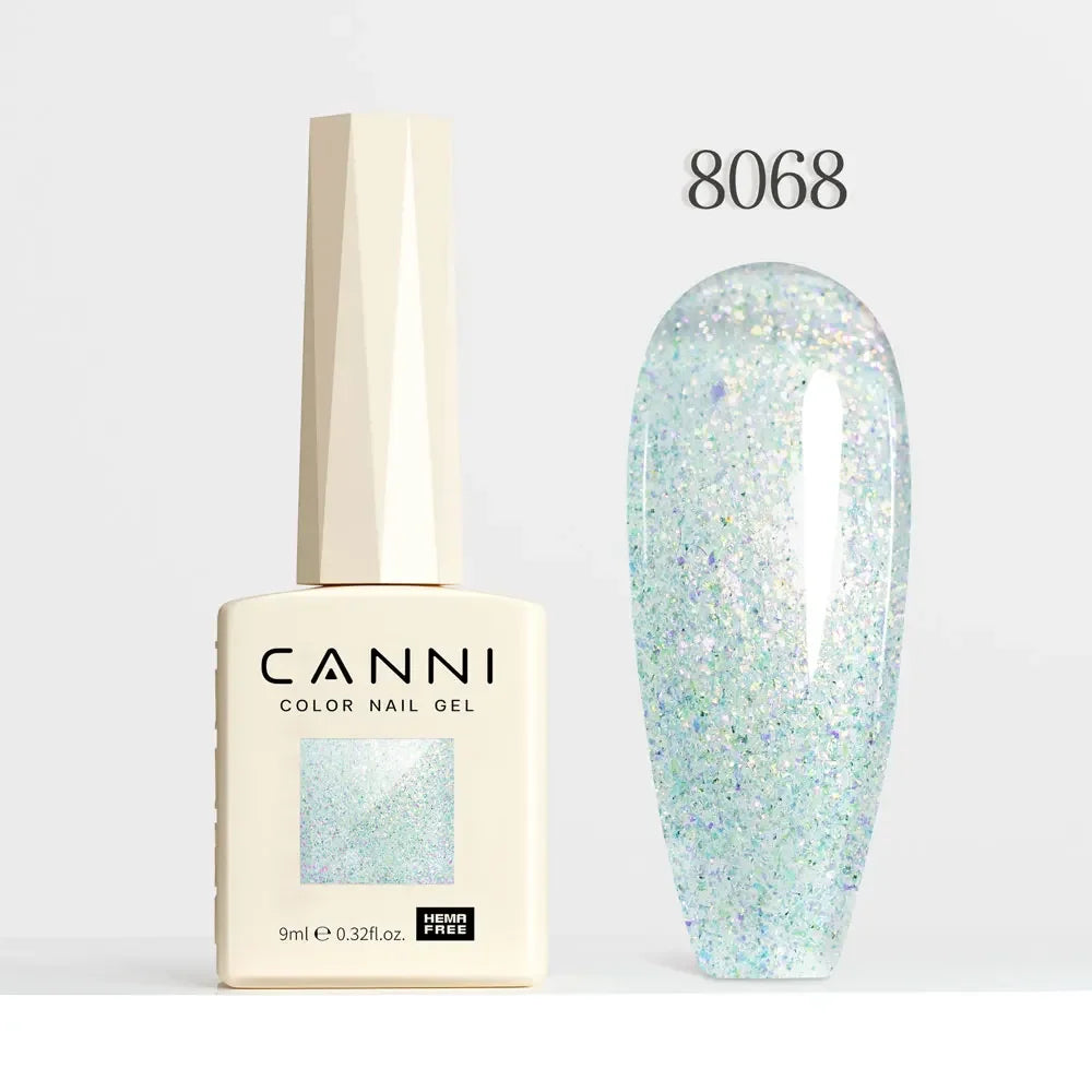 CANNI HEMA FREE TPO FREE 9ml Glitter Silver Magnetic cat eye