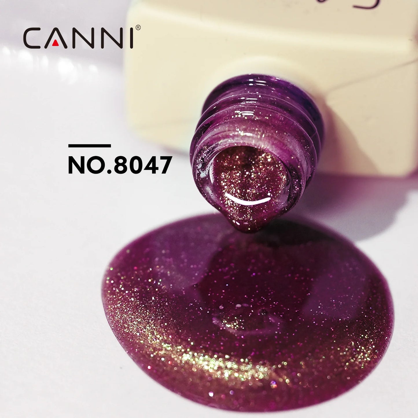 CANNI HEMA FREE TPO FREE 9ml Glitter Silver Magnetic cat eye